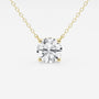 2.00 CTW Lab-Grown Diamond Floating Pendant in 14K Gold, photo 3