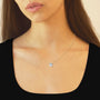 2.00 CTW Lab-Grown Diamond Floating Pendant in 14K Gold, photo 9
