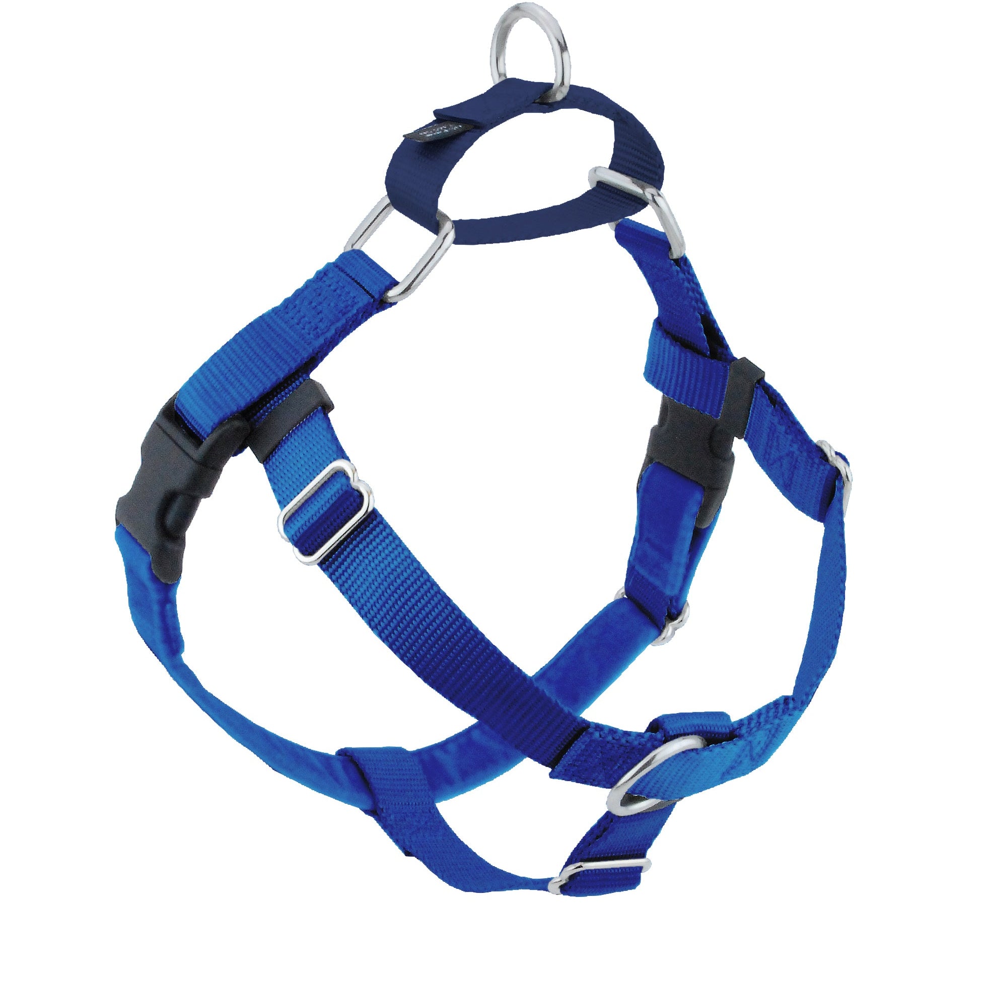 Arnés antitirones para perro Freedom No-Pull azul rey, foto 1