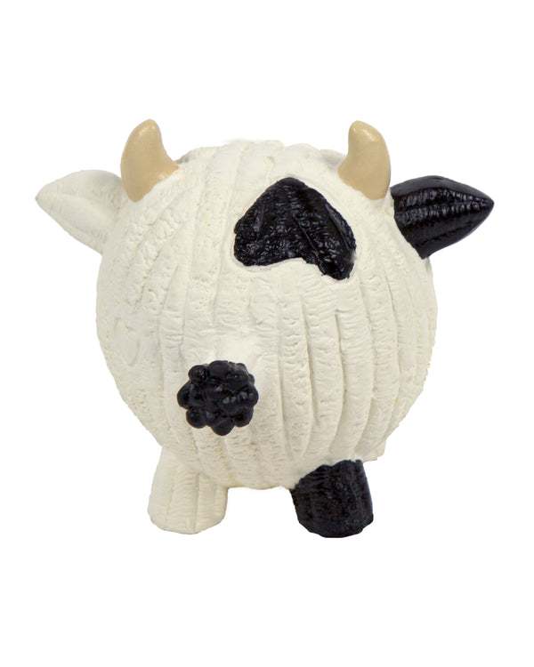 Dottie Cow Ruff-Tex Latex Ball Dog Toy, Large, photo 2