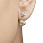 1 Ct. T.W. Diamond Double Cone Jacket Stud Earrings in 14K Rose Gold, photo 3