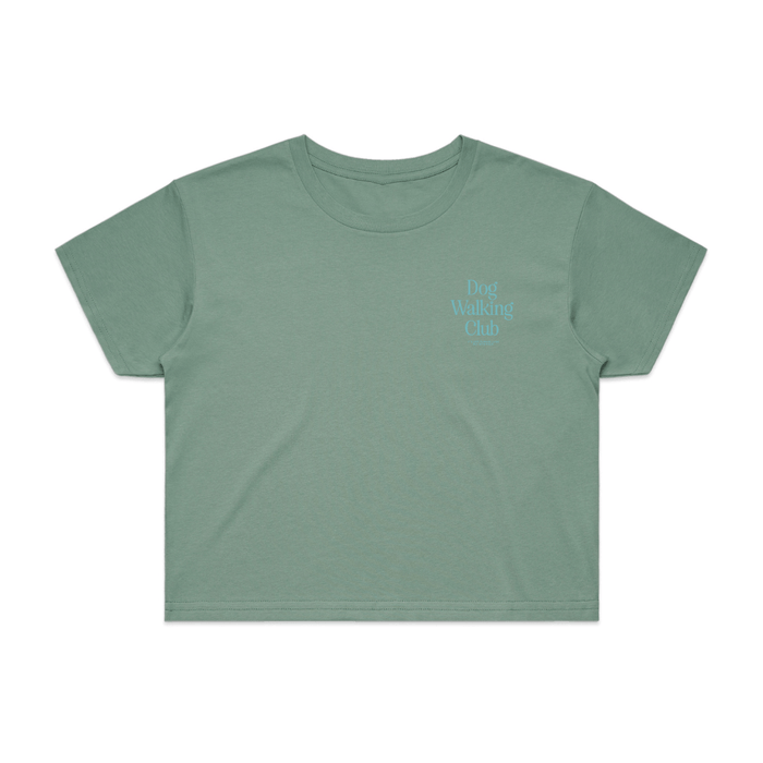 Dog Walking Club Crop Top