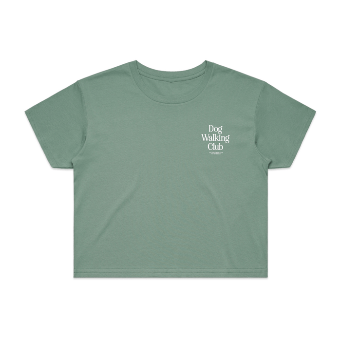 Dog Walking Club Crop Top