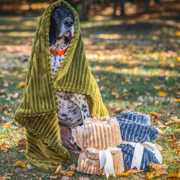 Scout Blankie, manta de peluche de doble cara para perro, foto 14