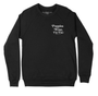 Puppies Wine & I'm Fine Crewneck Sweatshirt in black