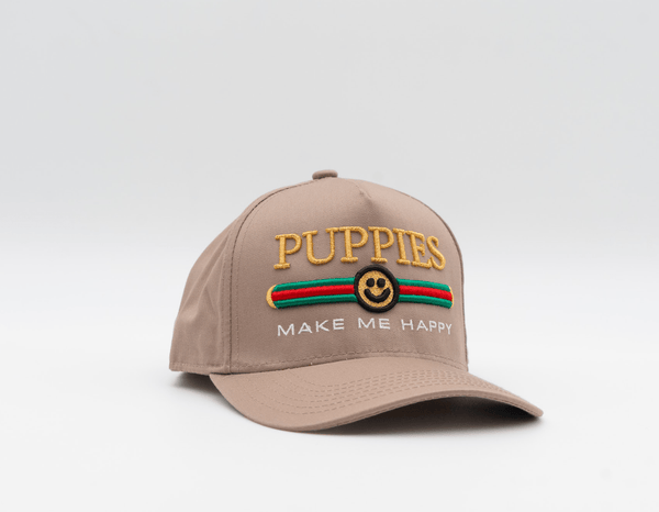 Pup Lux 5-Panel Hat in khaki