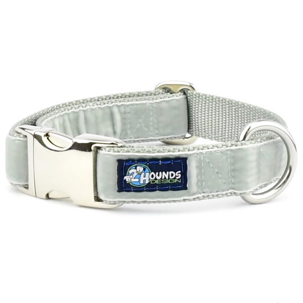 Silver Velvet Essential Dog Collar, photo 2