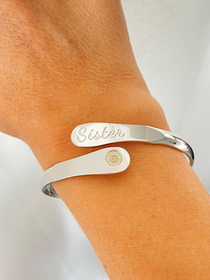 Brazalete grabado para hermana My Best Friend from the Start, foto 4
