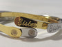 Brazalete grabado para hermana My Best Friend from the Start, foto 7