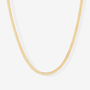 3.1 mm Gold Snake Chain Necklace, photo 1