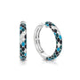Snakeskin Constellations Hoop Earrings, photo 1