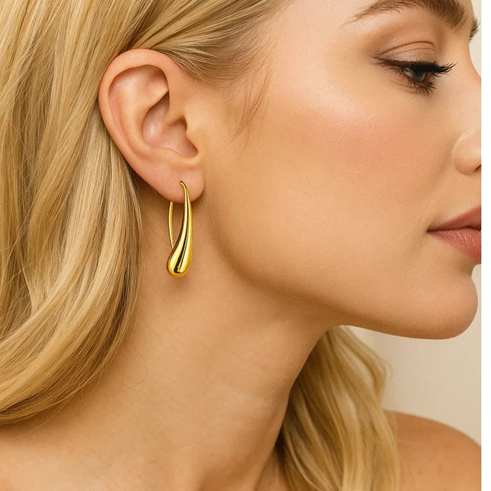 Aretes de gancho en forma de gota Sophia, foto 13