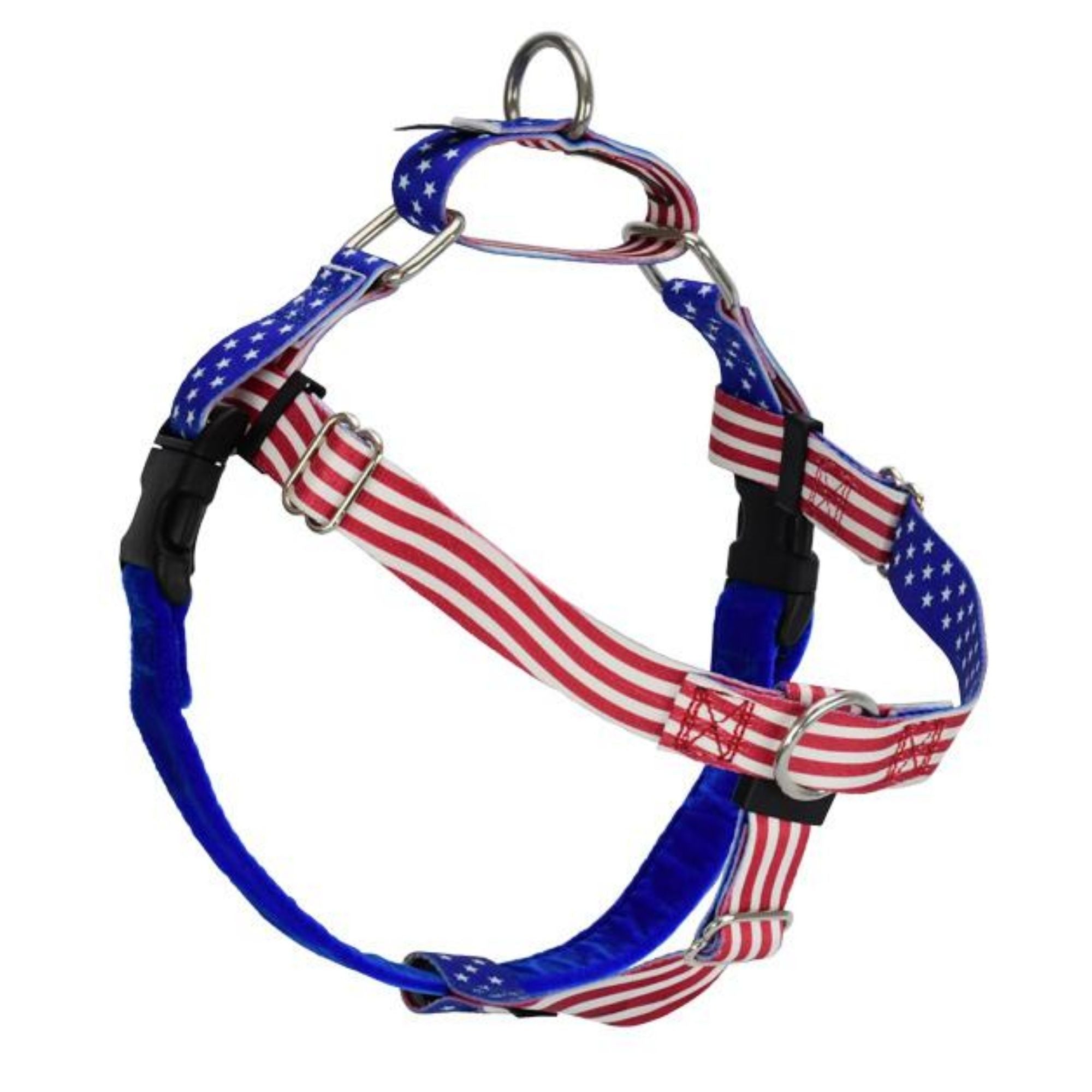 Arnés antitirones para perro Freedom No-Pull Star Spangled EarthStyle, foto 1