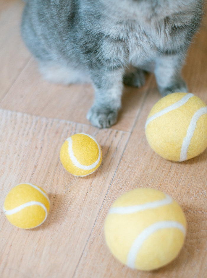 Juguete de lana para gato Tennis Ball, foto 3