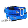 Collar martingala con hebilla para perro Be Your Own Dog Teddy The Dog Blue Essential, 1 pulg. de ancho, foto 2