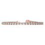 6 Ct DEW Lab-Created Moissanite Tennis Bracelet, Gold-Plated, photo 10