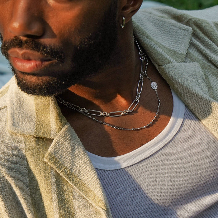 Men's Paperclip Chain Necklace, photo 5