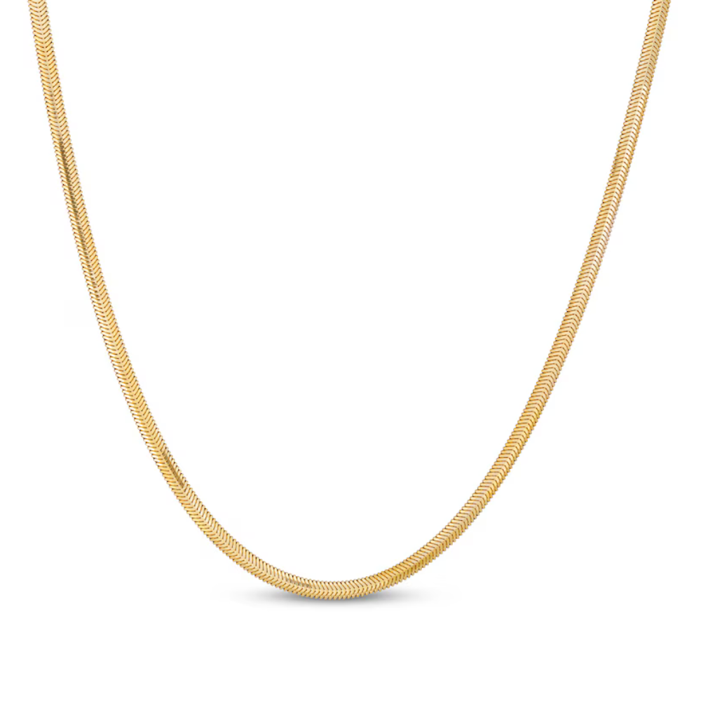 Eliana Gold Snake Chain Necklace, photo 1