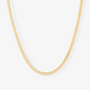 Eliana Gold Snake Chain Necklace, photo 3