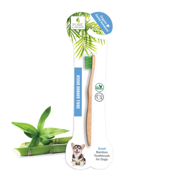 Bamboo Toothbrush for Small Dogs