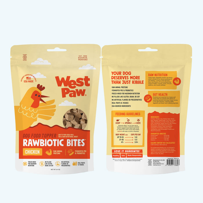 Rawbiotic Bites Chicken Dog Food Topper, photo 2