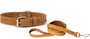 Pro Line Leather Collar and Leash Set, photo 2