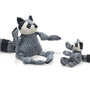Reggie Raccoon Knottie, juguete de peluche para perro