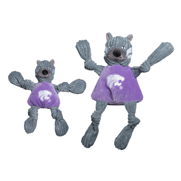 NCAA Kansas State University, Willie the Wildcat Knottie Plush Dog Toy
