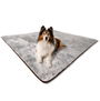 PupProtector Summer Short Fur Waterproof Throw Blanket, Grey