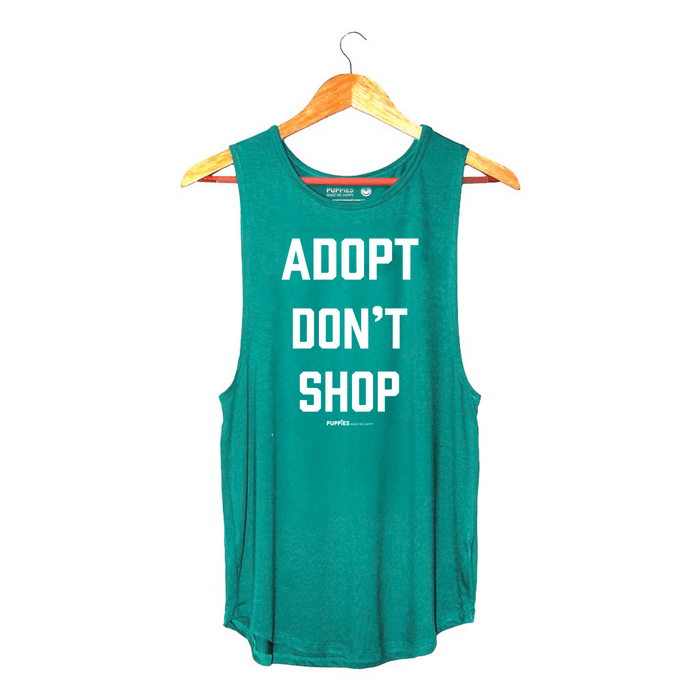 Adopt Don't Shop Sleeveless Top in mermaid
