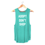 Adopt Don't Shop Sleeveless Top in teal
