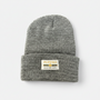 Pup Lux Gold Label Beanie in heather grey