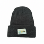 Pup Lux Gold Label Beanie in charcoal