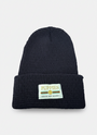 Pup Lux Gold Label Beanie in navy