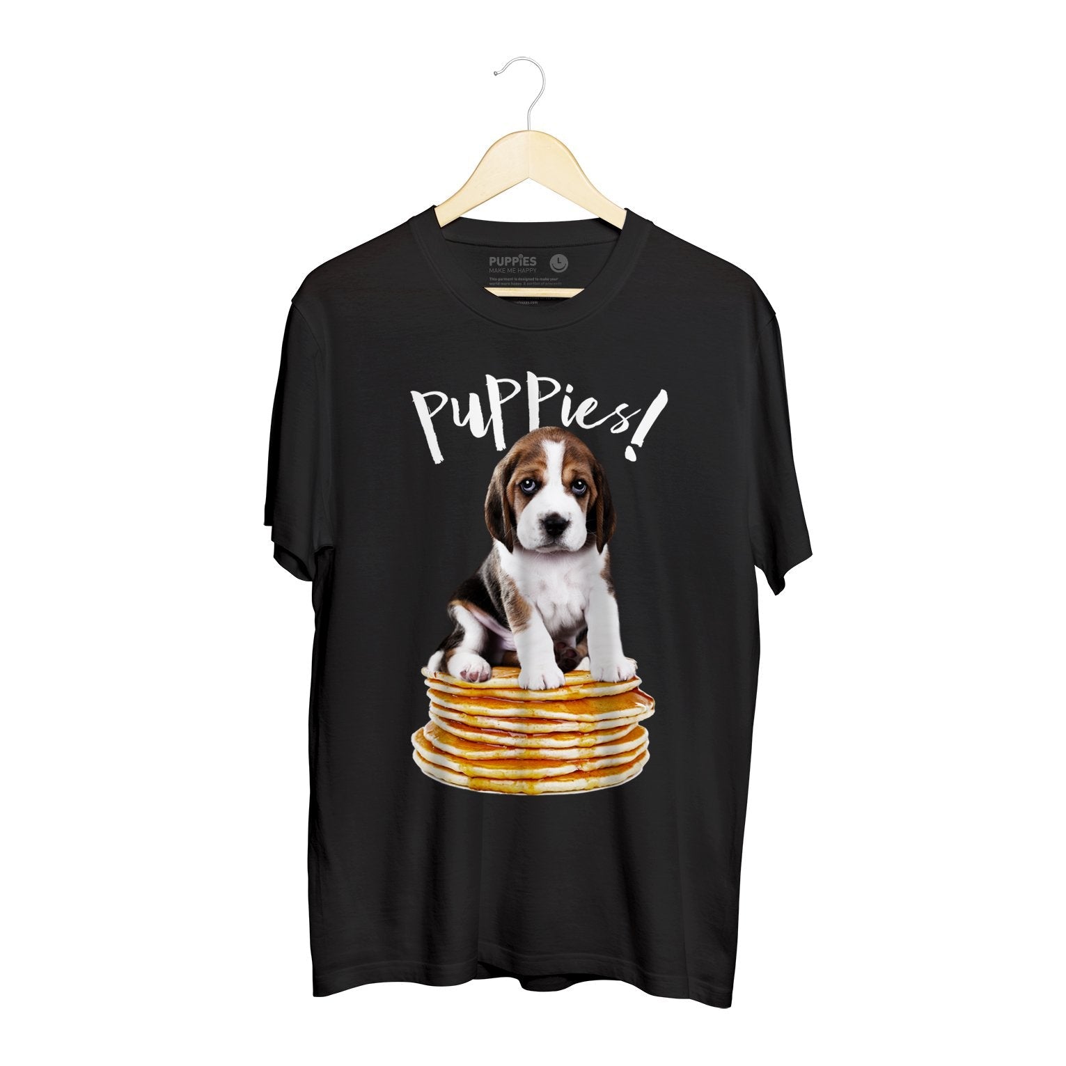 Pupcakes Unisex Tee in black