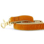 Antique Gold Velvet Dog Leash, photo 1