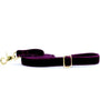 Burgundy Velvet Dog Leash, photo 3