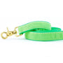 Lime Green Velvet Dog Leash, photo 1