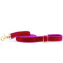 Raspberry Velvet Dog Leash, photo 3