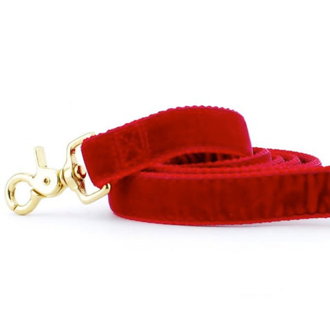 Red Velvet Dog Leash, photo 1