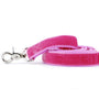 Rose Pink Velvet Dog Leash, photo 1