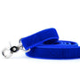 Royal Blue Velvet Dog Leash, photo 1