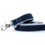 Smoke Gray Velvet Dog Leash, photo 1