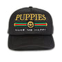 Pup Lux Metallic Gold Puff Embroidery Trucker Hat