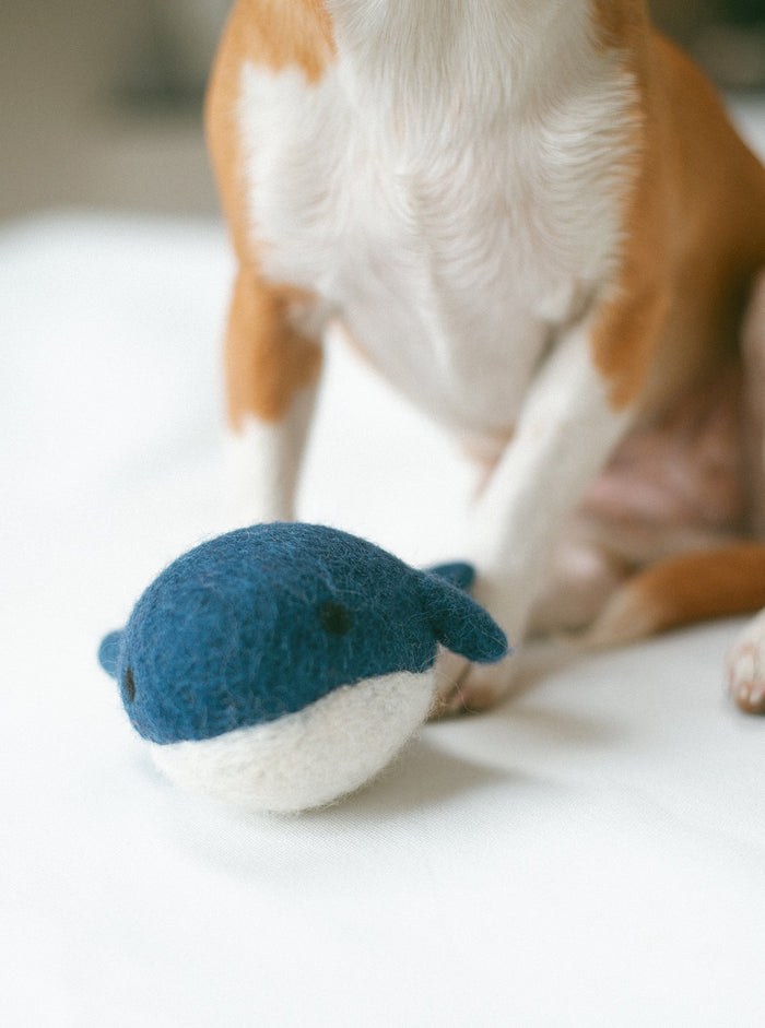 Juguete de lana para perro Whale, foto 2