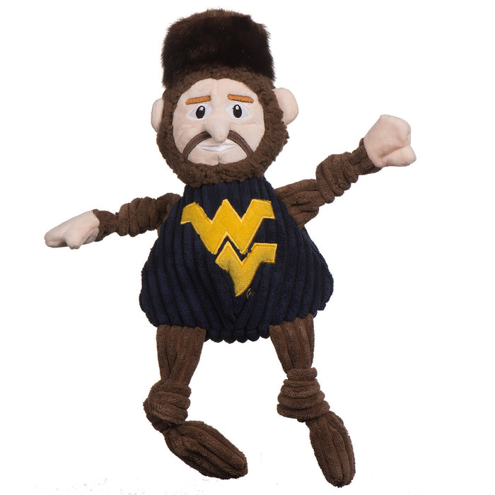 NCAA West Virginia University, Mountaineer Knottie, juguete de peluche para perro