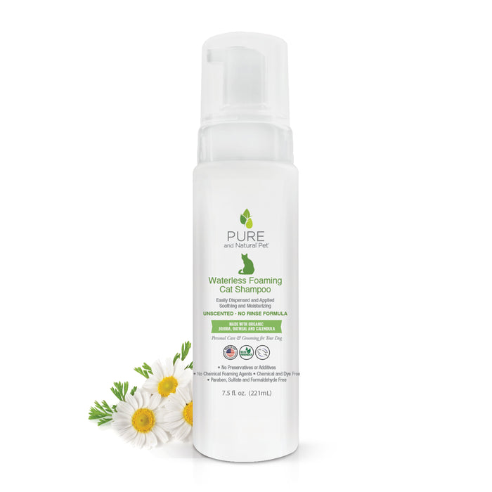 Waterless Foaming Cat Shampoo, Unscented