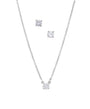 Mia Cubic Zirconia Necklace and Earring Set, photo 3