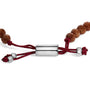 Pulsera bolo de estaciones con cuentas de arena en plata de ley, foto 2