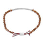 Pulsera bolo de estaciones con cuentas de arena en plata de ley, foto 4